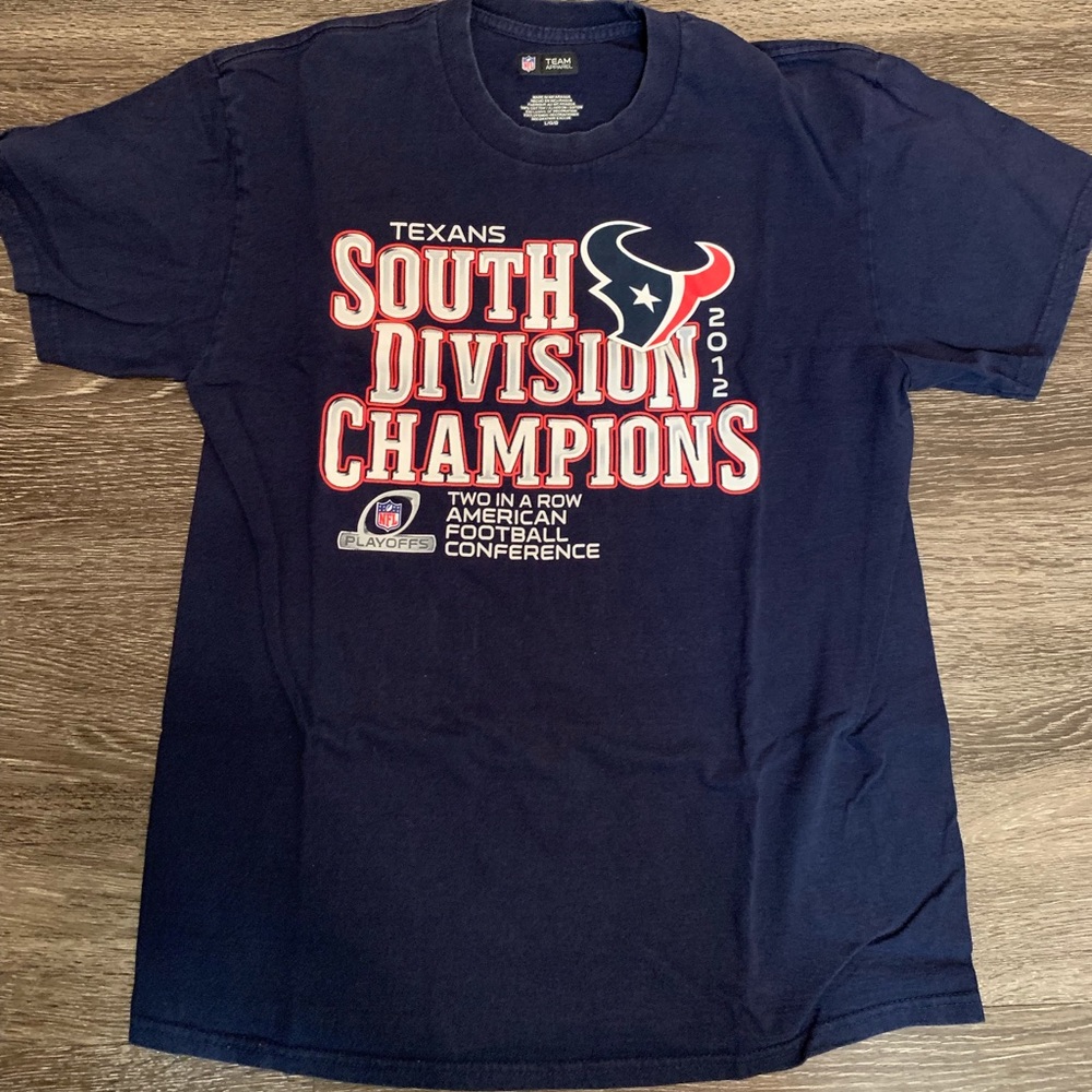 2012 Houston Texans South Division Champs Shirt